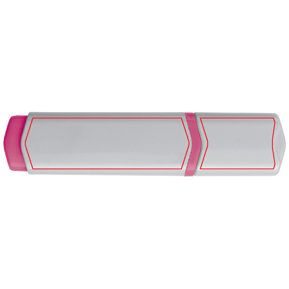tekstmarker roze zijde 1