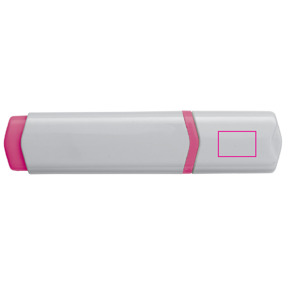 tekstmarker roze op de kap