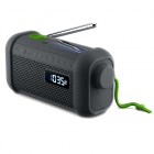 MH-08 | Muse radio, haut-parleur bluetooth avec solar et mécanisme de remontage