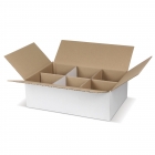 Caja de carton para 6 tazas 