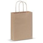 Paper bag with twisted handles 90g/m² 18x8x22cm