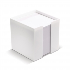 Cubo de papel con caja de plástico 10x10x10cm