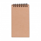 Zaadpapier notitieboekje en zelfklevende memoblaadjes