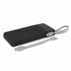 Ziara Powerbank with USB-C & Lightning Cable 10000mAh 