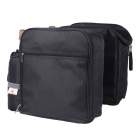 Double picnic bicycle pannier