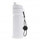 Bidon de sport avec bord et cordon 750ml