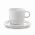 Cup & saucer triangle Satellite 180ml