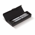 Pen set 2 stripes barrel metal