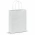 Bolsa de papel con asas retorcidas 90g/m² 18x8x22cm