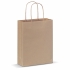 Paper bag with twisted handles 90g/m² 18x8x22cm