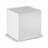 Cube papier blanc avec 10x10x10cm