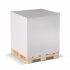 Cube papier sur palette 10x10x10cm