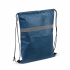 Drawstring bag with reflective strip