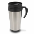 Double walled coffee mug metal 350ml