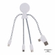 LT41004 - 2081 | Xoopar Mr. Bio Charging cable - Blanco