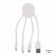 LT41005 - 2087 | Xoopar Eco Octopus GRS Charging cable - Wit