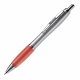 LT80422 - Długopis Hawaï srebrny - srebrno / czerwony