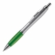 LT80422 - Długopis Hawaï srebrny - srebrno / zielony