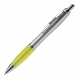 LT80422 - Długopis Hawaï srebrny - srebrno / żółty