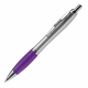 LT80422 - Długopis Hawaï srebrny - srebrno / purpurowy