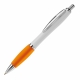 LT80432 - Stylo bille Hawaï blanc - Blanc / Orange