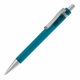 LT80435 - Ball pen Antarctica metal clip - Frosted light blue