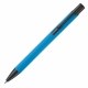 LT80537 - Stylo Alicante toucher doux - Bleu clair / noir