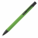 LT80537 - Rubberized Alicante ball pen - Light green / Black
