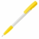 LT80801 - Nash ball pen rubber grip hardcolour - White / Yellow