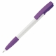 LT80801 - Bolígrafo Nash Grip Sólido - White / Purple
