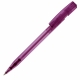 LT80816 - Długopis transparentny Nash - purpurowy transparentny