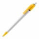 LT80900 - Penna a sfera Baron Colour opaco - Bianco / Giallo