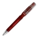 LT80905 - Balpen Nora Clear transparant - Transparant/Donker rood