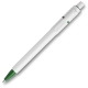 LT80906 - Ball pen Baron hardcolour (RX210 refill) - White / Green