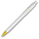 LT80906 - Ball pen Baron hardcolour (RX210 refill) - White / Yellow