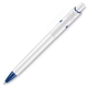 LT80907 - Ball pen Ducal hardcolour - White / Dark Blue