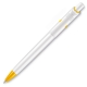 LT80907 - Ball pen Ducal hardcolour - White / Yellow