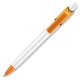 LT80909 - Ball pen Ducal Colour hardcolour  - White / Orange