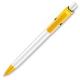 LT80909 - Ball pen Ducal Colour hardcolour  - White / Yellow