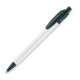 LT80911 - Penna a sfera Baron 03 recycled opaco  - Bianco / verde scuro