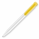 LT80913 - Długopis IProtect nieprzezroczysty - biało / żółty