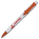 LT80940 - Ball pen Olly hardcolour - White / Terracotta