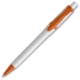LT80940 - Ball pen Olly hardcolour - White / Orange