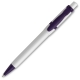 LT80940 - Ball pen Olly hardcolour - White / Purple