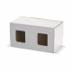 LT83201 - Boîte pour 2 mugs avec fenêtre - Blanc