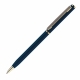LT87060 - Metallkugelschreiber Slim mit Gold Applikation - Blau