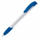 LT87100 - Balpen Apollo hardcolour - Wit / Royal blauw