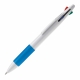LT87226 - Długopis 4-kolorowy - biało / niebieski