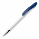 LT87268 - Speedy ball pen twist metal tip - White / Dark Blue