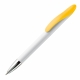 LT87268 - Speedy ball pen twist metal tip - White / Yellow